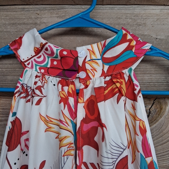 Shein Curve Halter Ruffle Top - Picture 7 of 9